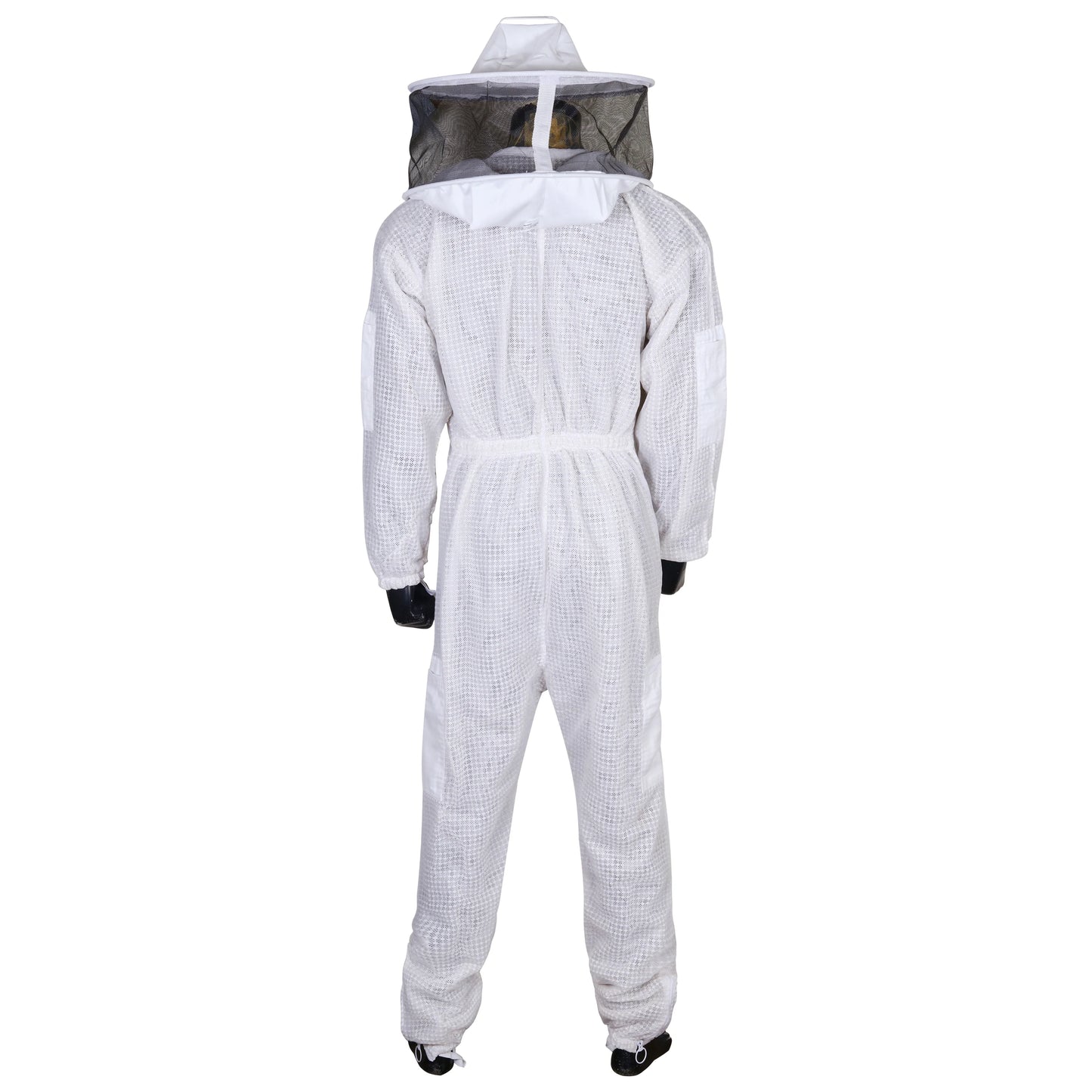 White Beekeeping Ventilated Suits with Round Veil