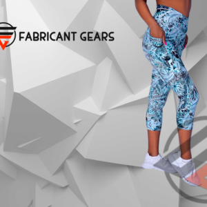 FabricantGears Women's High Waist Capri Legging